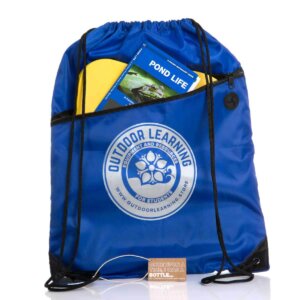 Basic Blue Backpack (made from recycled pop bottles!)